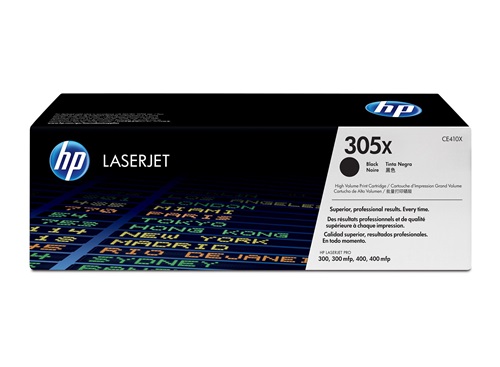 [CE410X] Cartucho de Tóner Negro 305X HP Laserjet PRO 300/400