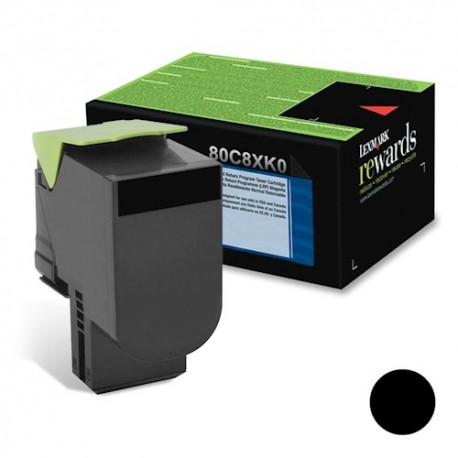 [808XK] **NP**80C8XK0 Cartucho de Tóner Negro Lexmark CX510