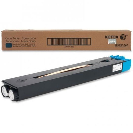 [006R01222] Cartucho de Tóner Cyan Xerox DC252