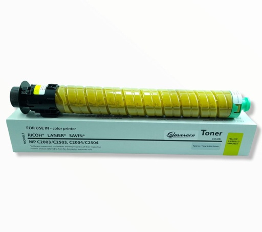 [841919ADV] Cartucho de Tóner Amarillo Genérico Ricoh MP C2003/MP C2503/MP C2004 ADV