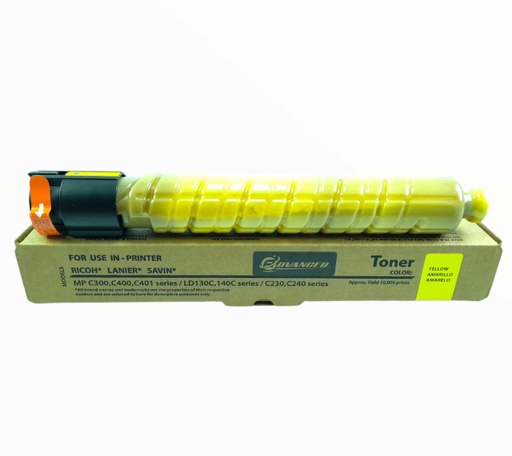 [841727ADV] Cartucho de Tóner Amarillo Genérico Ricoh MP C300/MP C400/MP C401 ADV