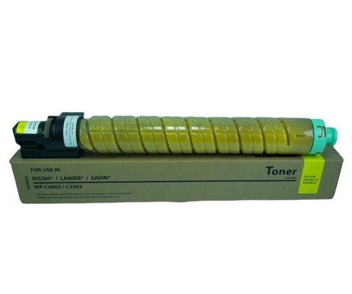[841736ADV] Cartucho de Tóner Amarillo Genérico Ricoh MP C3002/MP C3502 ADV