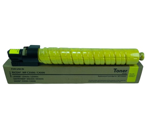 [841343ADV] Cartucho de Tóner Amarillo Genérico Ricoh MP C3500SPF/MP C4500SPF ADV