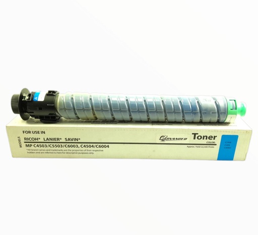 [841852ADV] Cartucho de Tóner Cyan Genérico Ricoh MP C4503/MP C4504/MP C5503/MP C6003/MP C6004 ADV