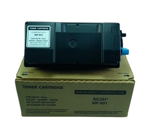 [407823ADV] Cartucho de tóner negro genérico Ricoh MP 501SPF/ MP 601SPF/ SP 5300DN/ SP 5310DN ADV