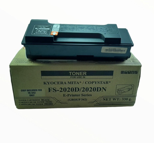 [1T02J00US0GEN] Cartucho de Tóner Negro Genérico TK-342 Kyocera  FS-2020DN CBA