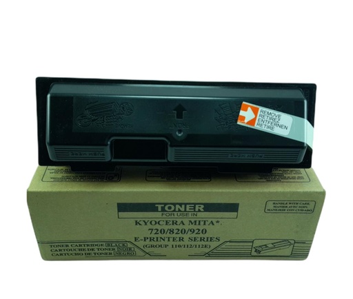 [1T02FV0US0GEN] Cartucho de Tóner Negro TK-112 Genérico Kyocera FS-720/FS-820/FS-920/FS-1016MFP/FS-1116MFP
