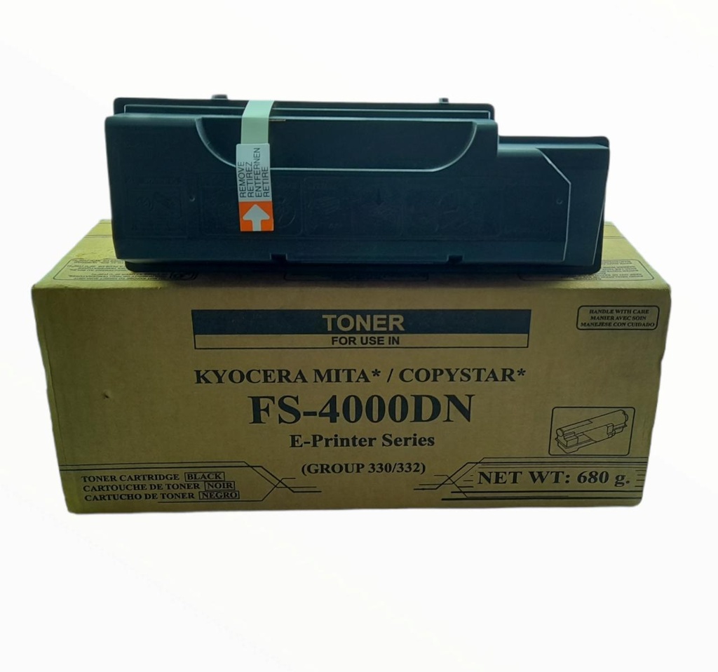 Cartucho de Tóner Negro TK-332 Genérico Kyocera FS-4000DN