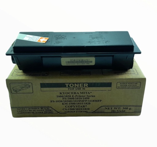 [TK-18GEN] Cartucho de Tóner Negro TK-18 Genérico Kyocera FS-1000/1020D/1018MFP