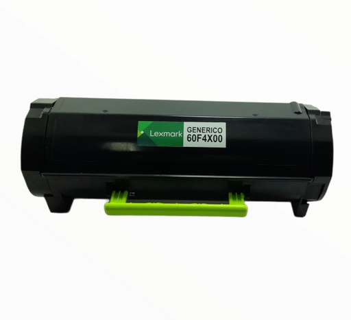 [60F4X00GEN] Cartucho de Tóner Genérico Negro Lexmark MX511de/MX611dhe/MX611dfe