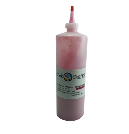 [CTTMPC400GRM] Recarga de Tóner Magenta 400GR Genérico Ricoh MP C3500/MP C4000/MP C4500/MP C5000 CTEK