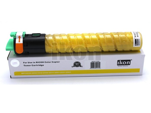 [841501IKN] Cartucho de Tóner Amarillo Ricoh Genérico MP C2050SPF/MP C2551/MP C2051/MP C2030 IKN