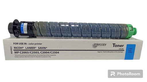 [841921ITC] Cartucho de Tóner Cyan Genérico Ricoh MP C2003/MP C2503/MP C2004 ITC