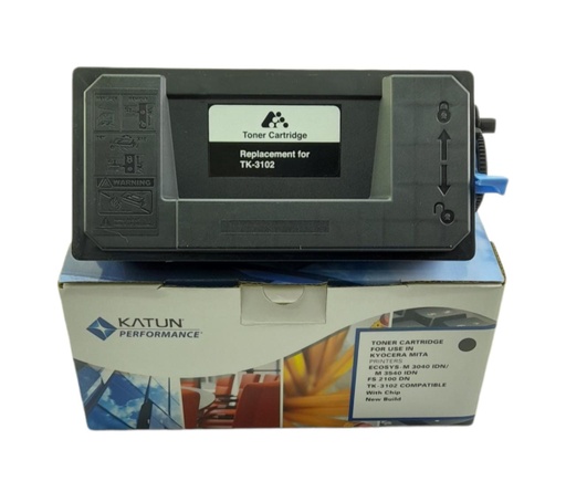 [1T02MS0US0KTN] Cartucho de Tóner Negro TK-3102 Genérico Kyocera FS-2100DN/M3040IDN KTN