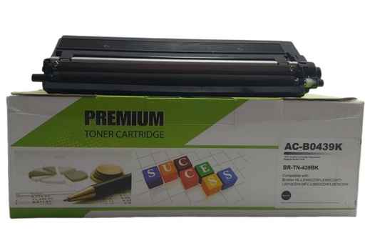 [TN439BKGEN] Cartucho de Tóner Negro Genérico Brother MFC L9570CDW
