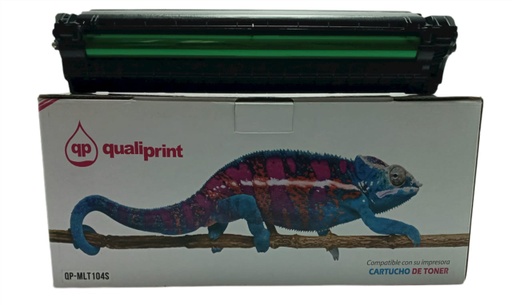 [SU750AQPR] Cartucho de Tóner Negro MLT-D104S Genérico Samsung ML-166X/167X/ML186X QPR