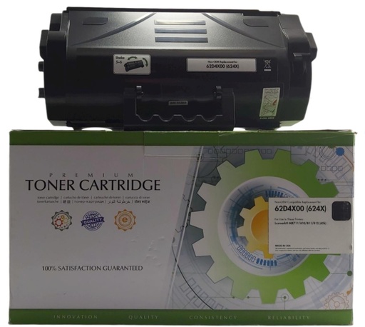 [62D4X00STC] Cartucho de Tóner Negro Genérico Lexmark MX 710/711/811 STC