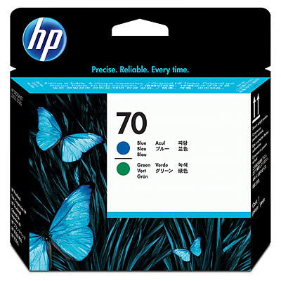 [C9408A] Cabezal de Impresión Azul-verde 70 HP Desinjet Z2100/Z3100/Z3200