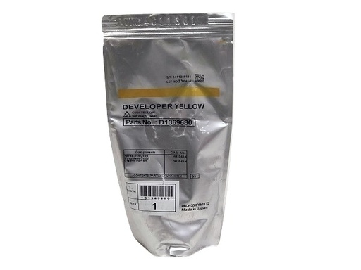 [D1369680] Revelador Amarillo (620G.) Ricoh PRO C5100S