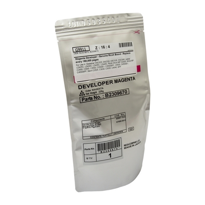 [B2309670] Revelador Magenta Ricoh MP C300/MP C2500/3000/C4500SPF