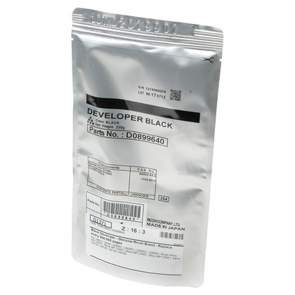 [D0899640] Revelador Negro (230G.) Ricoh MP C3001/MP C3501/MP C4501/MP C5501