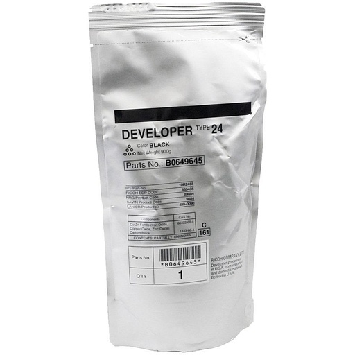 [B0649645] B0649640 Revelador Tipo 24 (900G.) Ricoh MP 5500/MP 6000/MP 7000/MP 8000/MP 6503SP/MP 7503SP/MP 9003SP