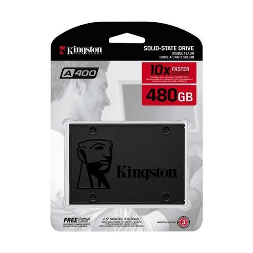 [SA400S37] Disco de Estado Sólido 480GB Sata3 2.5