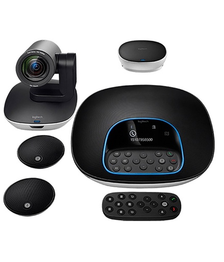 [960-001060] Sistema de Video conferencia con Micrófono de Expansión Logitech