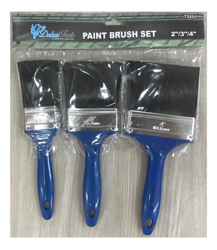 [JGOBROC] Juego de Brochas Set X 3