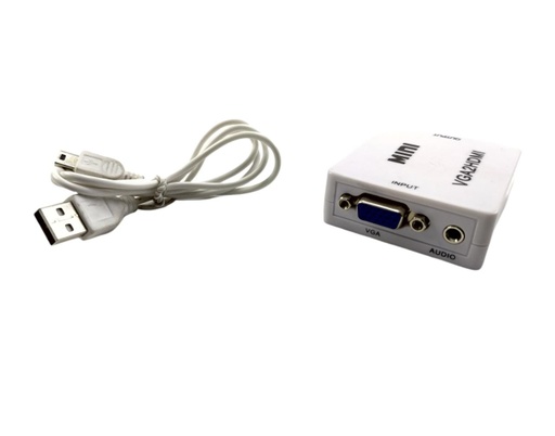 [714935] Convertidor Adaptador de VGA A HDMI