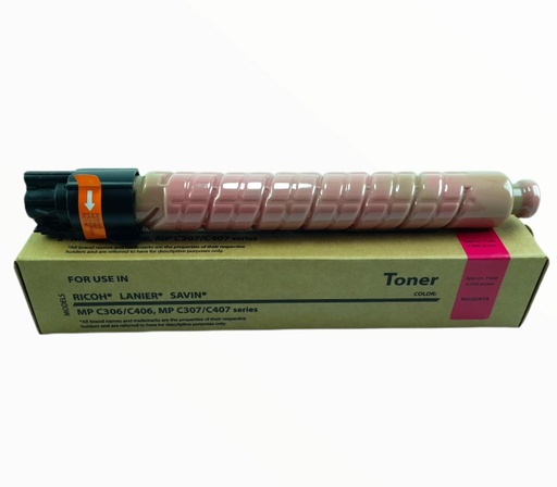 [842093ADV] Cartucho de Tóner Magenta Genérico Ricoh MP C306/MP C307/MP C406/MP C407 ADV