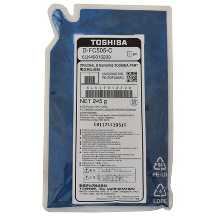 [D-FC505C] Revelador Cyan Toshiba 2505AC/3005AC/3505AC/4505AC/5005AC