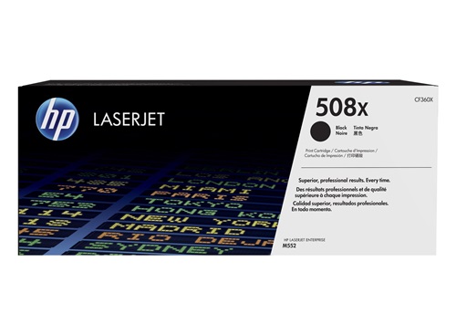 [CF360X] Cartucho de Tóner Negro 508X HP Laserjet MFP M552/M553
